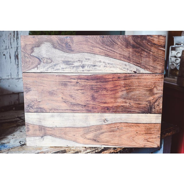 Vintage Walnut Coffee Table, 1950s For Sale - Image 4 of 13