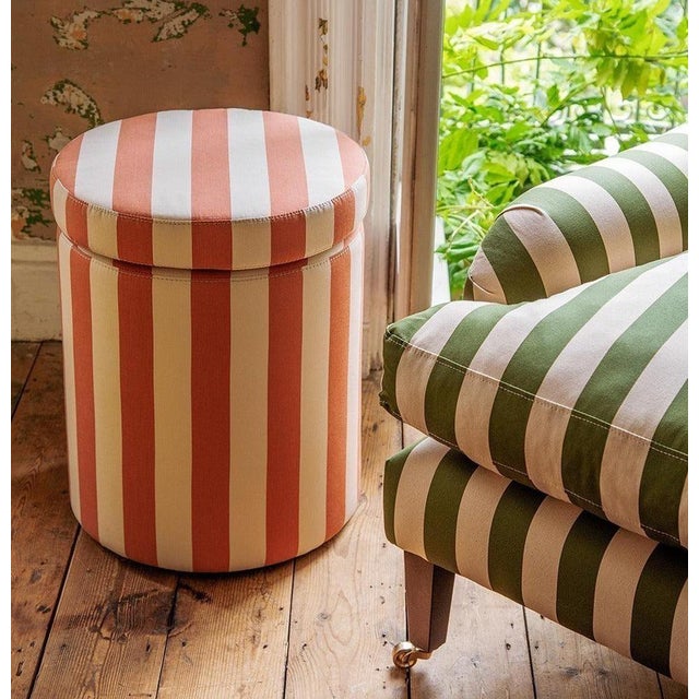 Textile Artichoke Aurora Ottoman by Ceraudo For Sale - Image 7 of 8