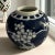 Vintage Blue & White Prunus Blossom Ginger Jar For Sale - Image 9 of 9