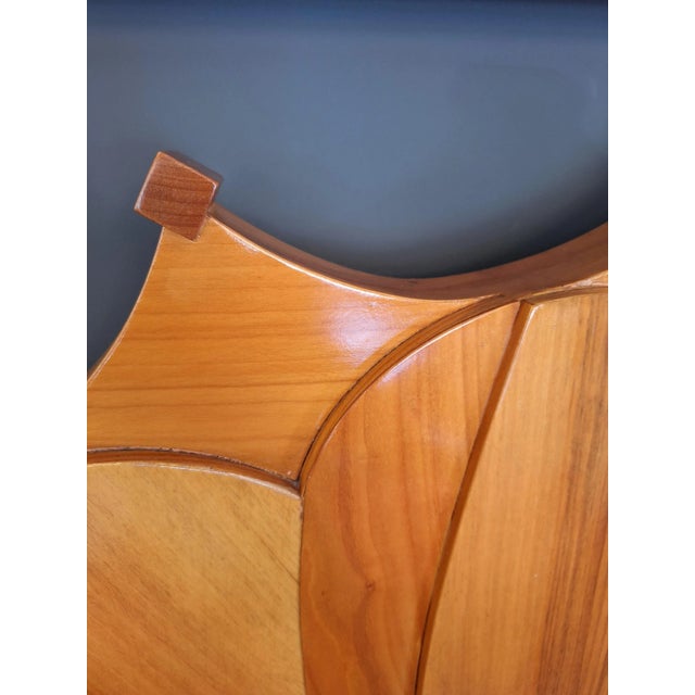 Large Wooden Wall Decoration, 1980s For Sale - Image 4 of 9