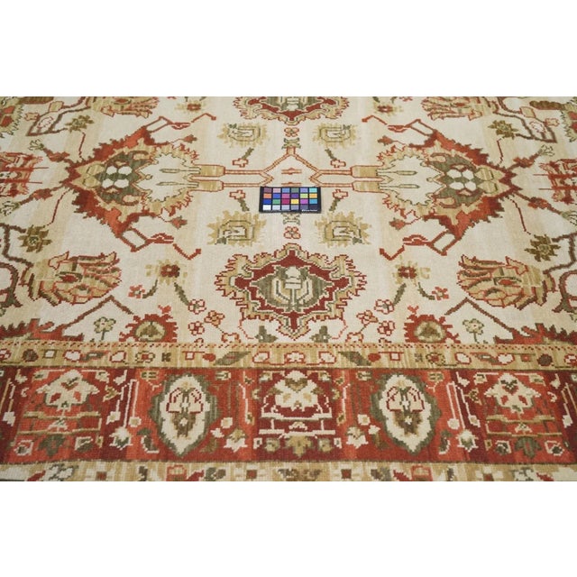 Oushak Rug 6' X 9' For Sale - Image 9 of 10