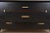 John Van Koert for Drexel Profile Mid-Century Modern Black Lacquered Dresser or Credenza, Newly Refinished For Sale In South Bend - Image 6 of 12