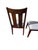 1990s Ethan Allen Horizons Dining Side Chair Pair Wood Slat Back Accent Living Room For Sale - Image 15 of 15