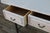 1970s Hollywood Regency Faux Bamboo Metal & Wood Four-Drawer Console Table For Sale - Image 13 of 18
