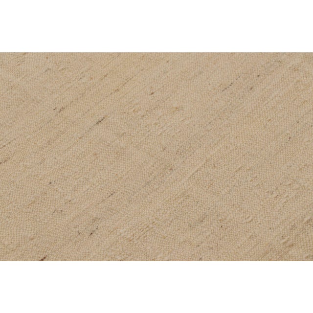Traditional Oversized Vintage Mazandaran Kilim Runner in Warm Beige Tones - Rug & Kilim For Sale - Image 3 of 10
