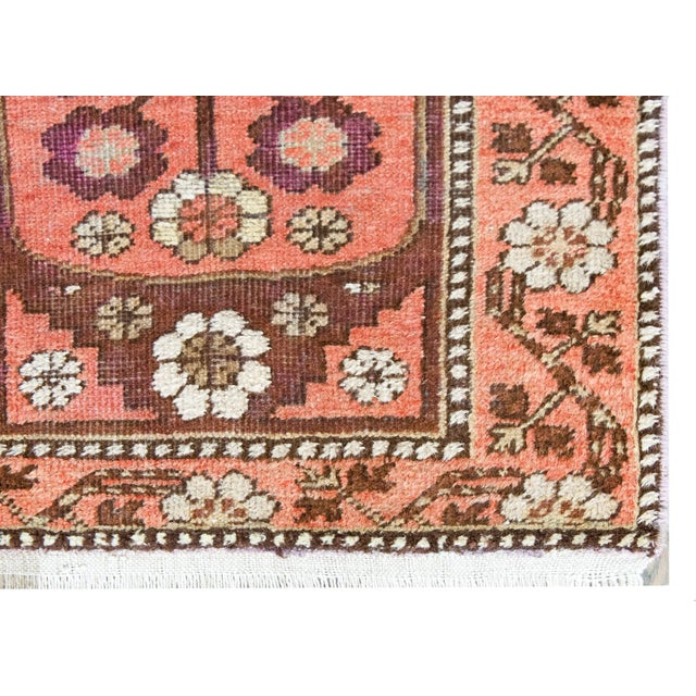 Early 20th Century Early 20th Century Central Asian Khotan Runner For Sale - Image 9 of 11
