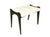 1950s Mid-Century Modern Italian Ottomans in Ivory Skai and Wood, 1950s, Set of 2 For Sale - Image 5 of 10