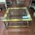 Brass Unmarked Master Craft Brass Glass Top Coffee Table For Sale - Image 8 of 9
