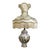 Italian Capodimonte Porcelain Lamp • Sculpted Mythological Figures • Victorian‑Style Shade For Sale