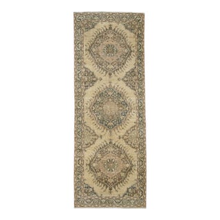 Turkish Vintage Rug 5' x 13'8" #21121 For Sale
