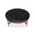 Not Yet Made - Made To Order Modern Black Leather Cocktail Ottoman For Sale - Image 5 of 15