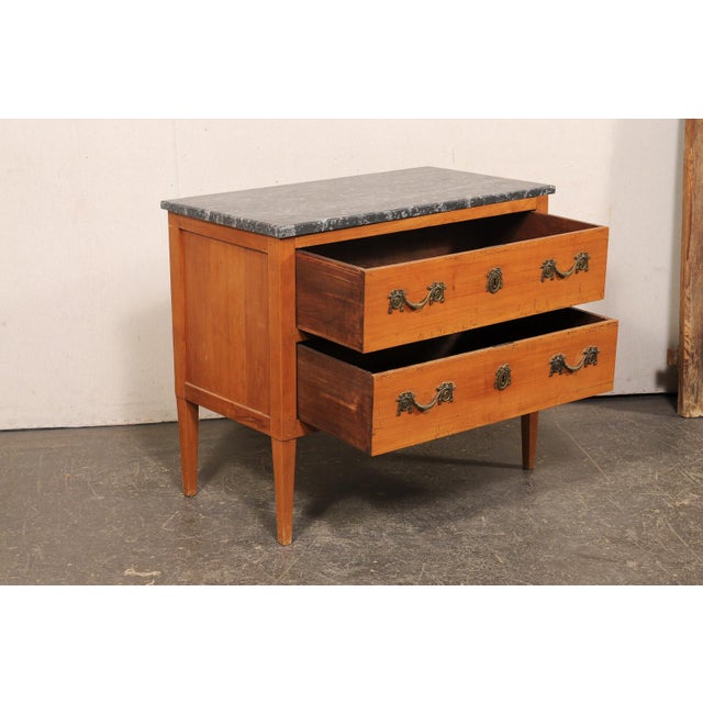 19th Century French 19th C Marble Top Commode For Sale - Image 5 of 13