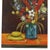 R. Aerdbeyde, Flowers with Hat, 1970s, Painting on Canvas For Sale - Image 8 of 12