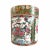 Chinoiserie Vintage Famille Rose Hand-Painted Porcelain Spice Jar/Decorative Tea Jar With Lid For Sale - Image 3 of 11