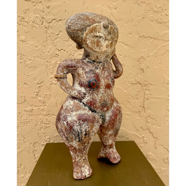 Nayarit Chinesco Standing Female Figurine For Sale - Image 4 of 8