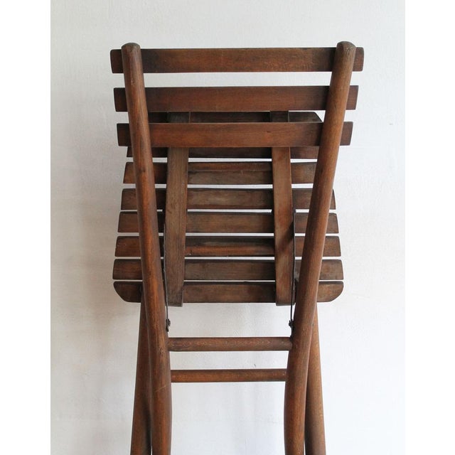 Folding Garden Chair from Thonet, 1920s For Sale - Image 10 of 12