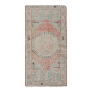 Small Turkish Oushak Rug 2'6'' X 4'8'' For Sale