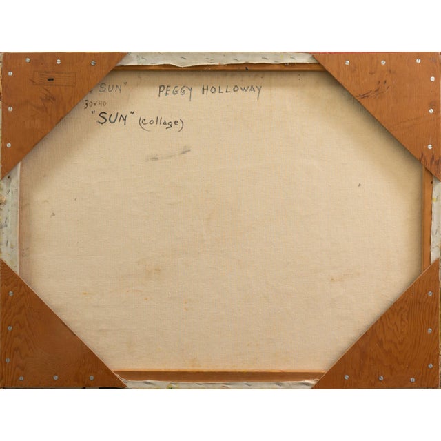 'Tropical Sunset' by Peggy Holloway, Corcoran, Smithsonian, Baltimore Museum of Art, Coral For Sale - Image 9 of 10