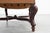 Wood Carved Walnut Armchair with Scrolling and Tapestry Upholstery, France, 1800 For Sale - Image 7 of 16