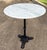 Vintage French Marble Top Pub Table For Sale - Image 4 of 9