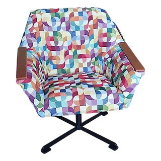 Mid-Century Modern Swivel Chairs, Germany, 1970s, Set of 2 For Sale
