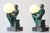 Délassement Table Lamps by Max Le Verrier, 1930, France, Set of 2 For Sale - Image 4 of 14