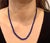 Certified Vintage Lapis Lazuli Single Strand Necklace 14 Kt Yellow Hook Clasp For Sale - Image 9 of 18