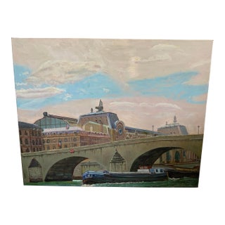 Philip Sydel Paris Painting 2014 For Sale