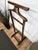 Mid-Century Italian Wood Valet Stand, 1970s For Sale - Image 6 of 8