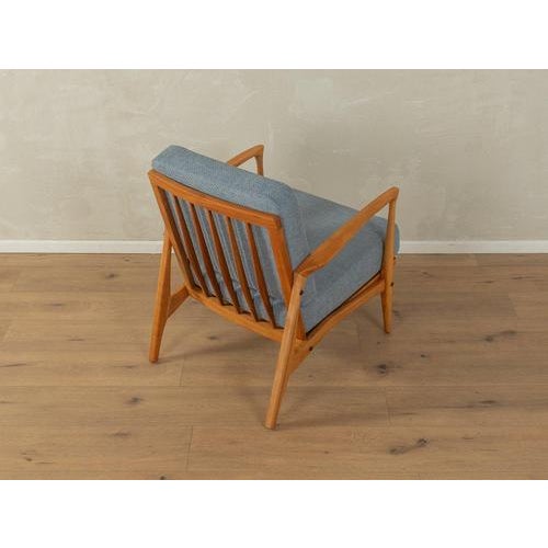Blue Vintage Blue Armchair, 1960s For Sale - Image 8 of 8