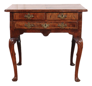 Antique English Walnut Side Table, 1740