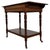 2000 - 2009 Antique English Walnut Side Table, 1900s For Sale - Image 5 of 10