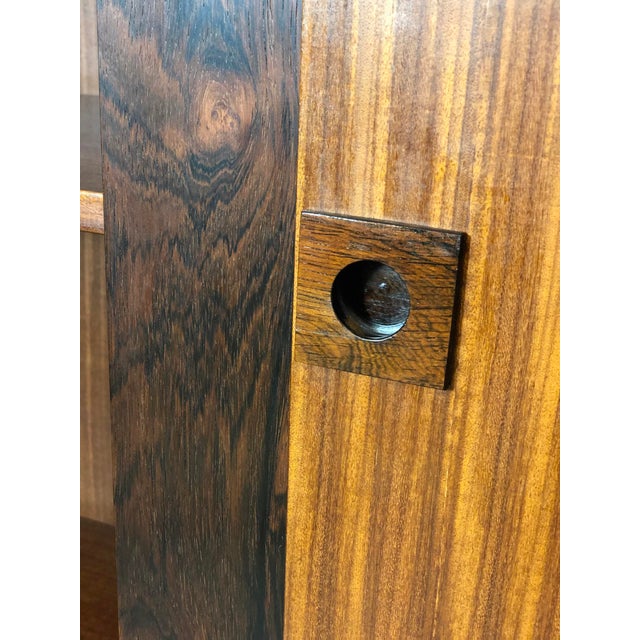 Wood High Sideboard Cabinet from Barovero, Italy, 1960s For Sale - Image 7 of 11