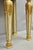 Antique Italian Neoclassical Cream & Gold Marble Top Figural Long Console Table For Sale - Image 10 of 12