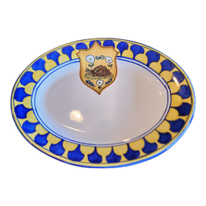 Deruta Turtle Crest Platter
