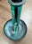 Vintage Oxidized Brass Candlestick With Candle Push Handle For Sale In Miami - Image 6 of 12