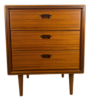Small Three-Drawer Teak Chest of Drawers, Denmark, 1960