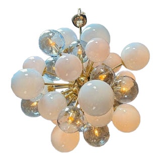 Muano Baby Blue "Cloud" Sputnik Chandelier For Sale