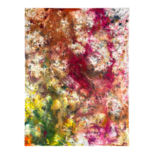 "Barbara" - Abstract Expressionist Composition in Acrylic on Canvas by Charles David Francis