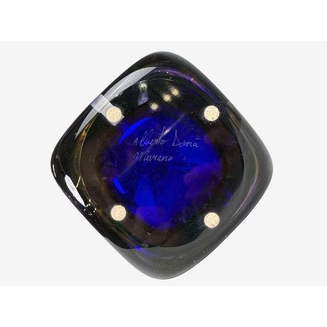 Alberto Donà, Table Lamps, Blue Murano Glass, Italy, 1995 For Sale - Image 11 of 11
