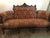 Ornate Antique Victorian - Style Carved Wood Sette and Two Matching Chairs For Sale - Image 4 of 16
