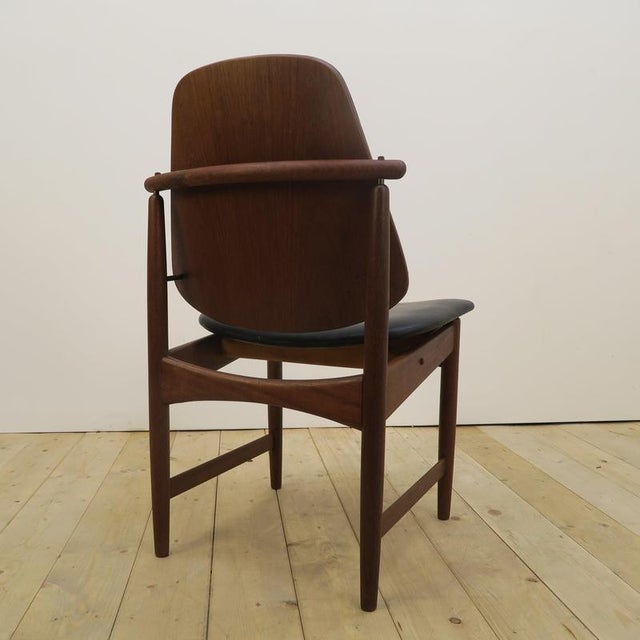 Teak Chair by Arne Hovmand-Olsen, Denmark, 1960s For Sale - Image 9 of 16