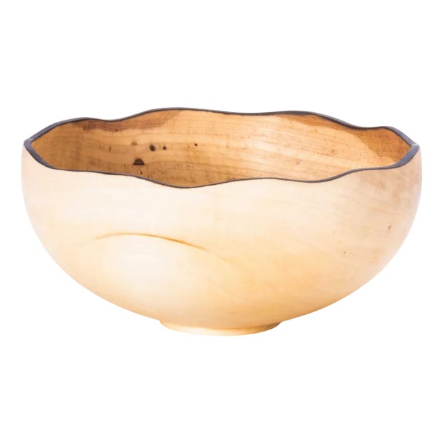 Maple Hand Turned Bowl from Tyler & Tara For Sale