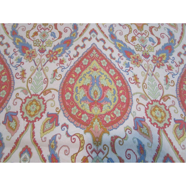 Vintage Lauren Ralph Lauren Full Queen Reversible Duvet Cover Paisley Floral For Sale - Image 10 of 16