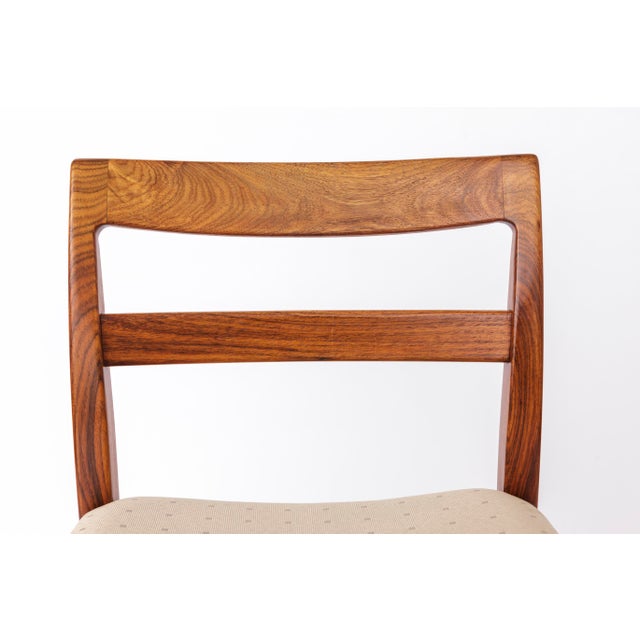 Beige Vintage Swedish Chairs by Nilson Jonsson for Troeds, 1960s, Set of 4 For Sale - Image 8 of 11