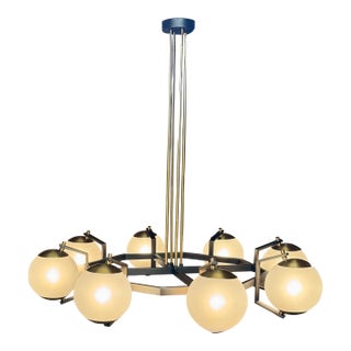 Baker McGuire Limantour Circular Chandelier Jonathan Browning No. McL103 For Sale