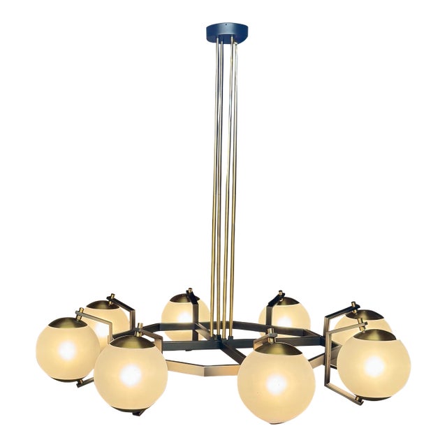 Baker McGuire Limantour Circular Chandelier Jonathan Browning No. McL103 For Sale