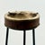 Metal Chrome Tripod Floor Ashtray with Blue Ceramic Bowl, 1960s For Sale - Image 7 of 11