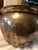1970s Hollywood Regency Brass Planter With Faux Ribbon For Sale - Image 5 of 8