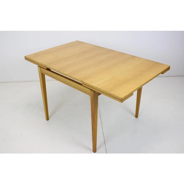Mid-Century Folding Table, Czechoslovakia, 1970s For Sale - Image 9 of 15